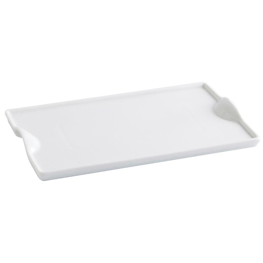 [9003731] Plato pinchos porcelana Gastro Fun 25,5x15,5 cm - Quid