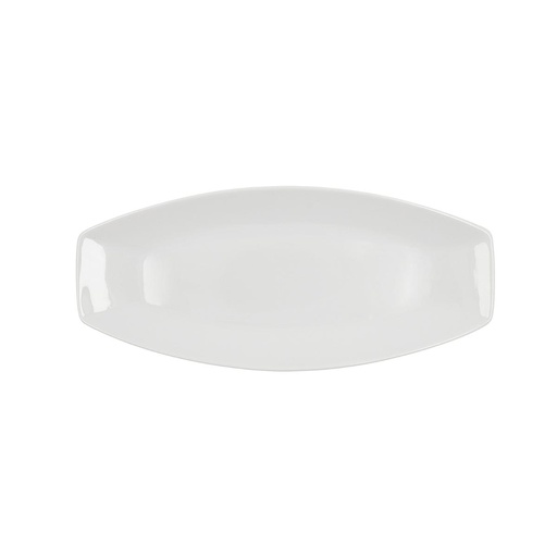 [9003737] Fuente oval porcelana Gastro 35.5x15.8x2.8 cm - Quid