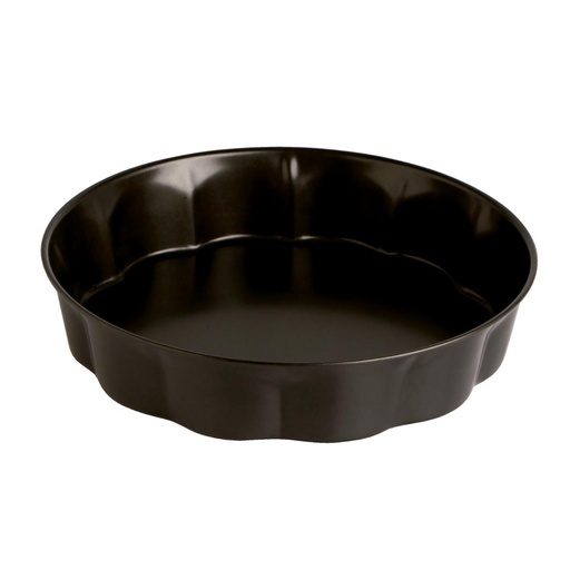 [9003860] Molde tarta hondo acero pintado Sweet Grey 28x5 cm - Quid