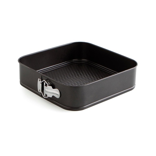 [9003912] Molde cuadrado desmontable acero pintado Sweet Grey 26 cm - Quid