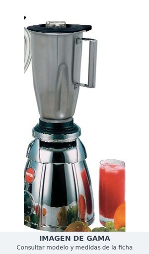 [9004447] Triturador de vaso Irimar TV-800I - Vaso Inox. - Cuchilla hielo