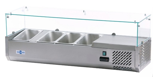 [9004611] Vitrina fría Irimar VIPP 4GN1/3 x 150 mm - 230 V / 50 Hz