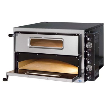 [9004620] Horno de pizza Irimar BASIC-4+4 / Ø350 - 400V / 50Hz / 3