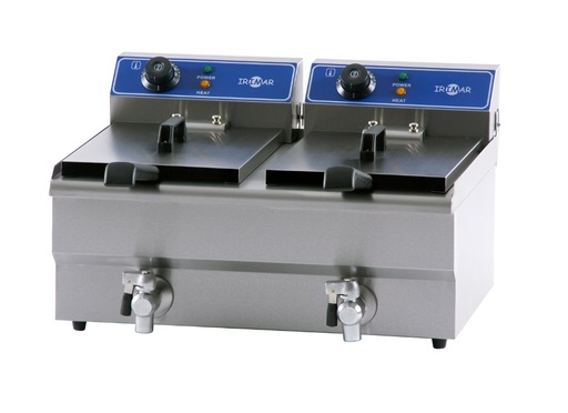 [9004637] Freidora eléctrica Irimar FRY-9+9 - 230V / 50Hz / 1