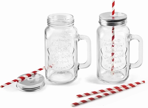 [0107642] Set 2 Jarras de Cristal 500 Ml Lacor