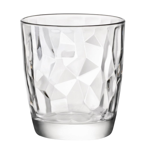 [0107727] Vaso 39 Cl Diamond Dof Transparente Bormioli