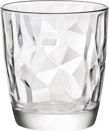 Vaso 30,5 Cl Diamond Aqua Transparente Bormioli